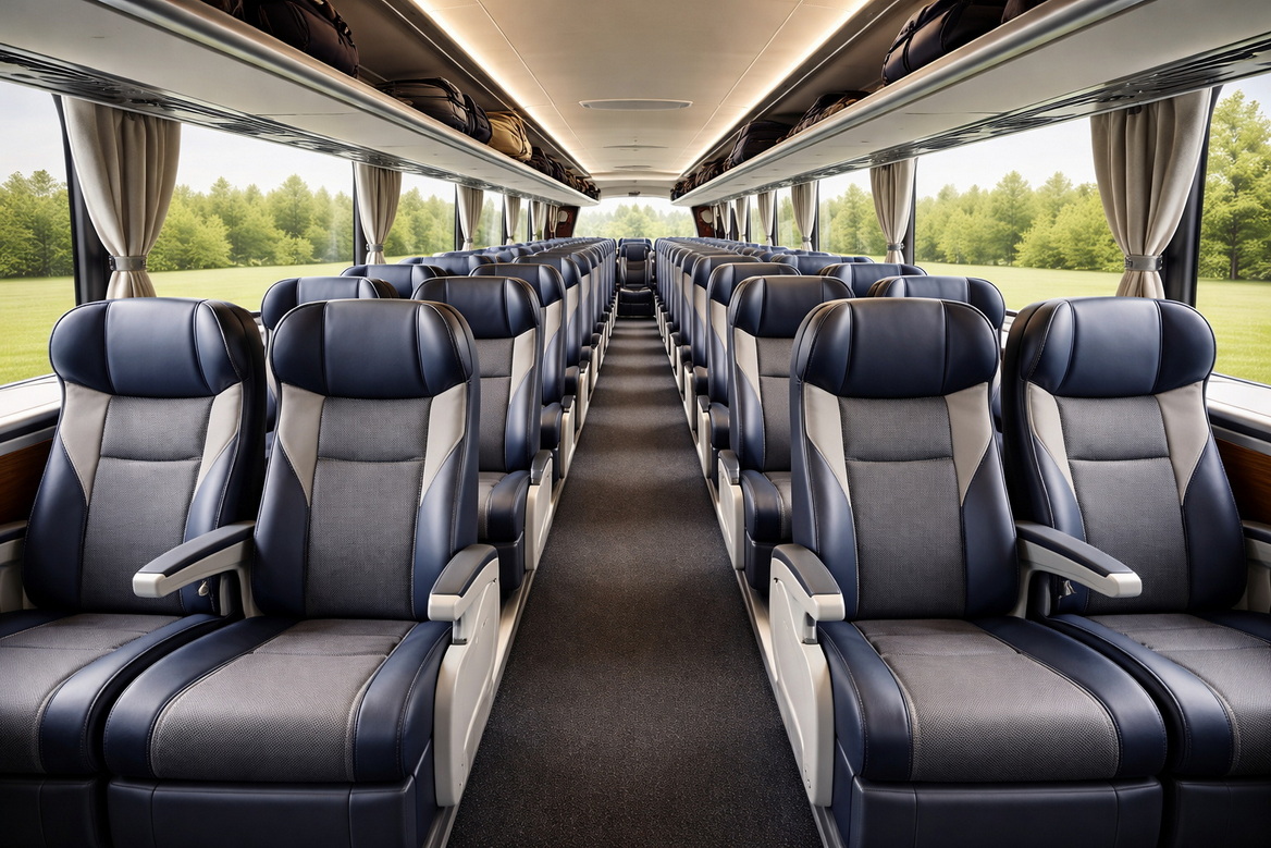 Coach Bus Interior Comfort Coach Bus Interior Comfort
