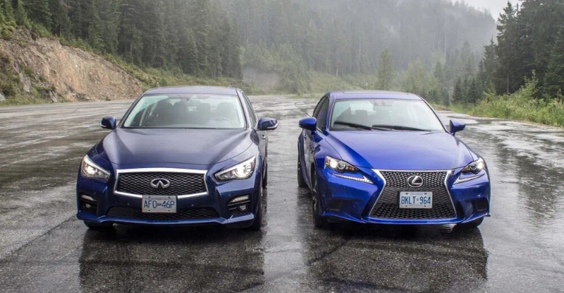 Comparison 2016 Lexus IS 350 F Sport vs 2016 Infiniti Q50 Red Sport AWD _ AutoTrader.ca
