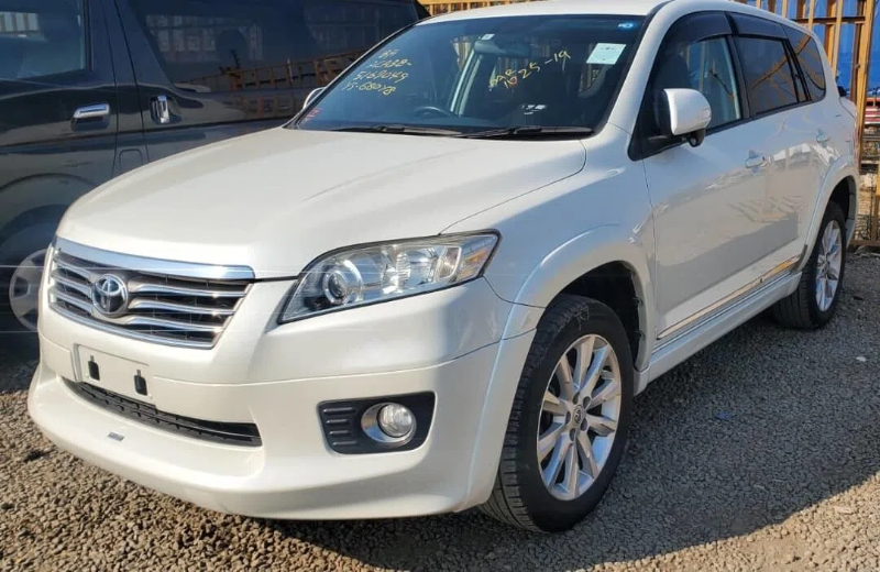 Buy new toyota vanguard white car in lusaka in zambia - caryandi