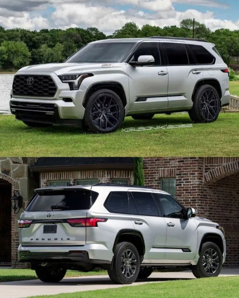 2023 Toyota Sequoia more beautiful than Land Cruiser 300 What do you think