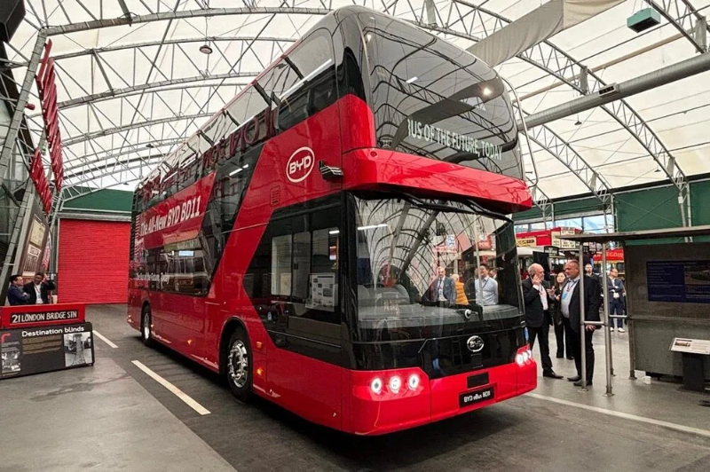 BYD aims to replace Routemaster with 400-mile EV London bus BYD aims to replace Routemaster with 400-mile EV London bus
