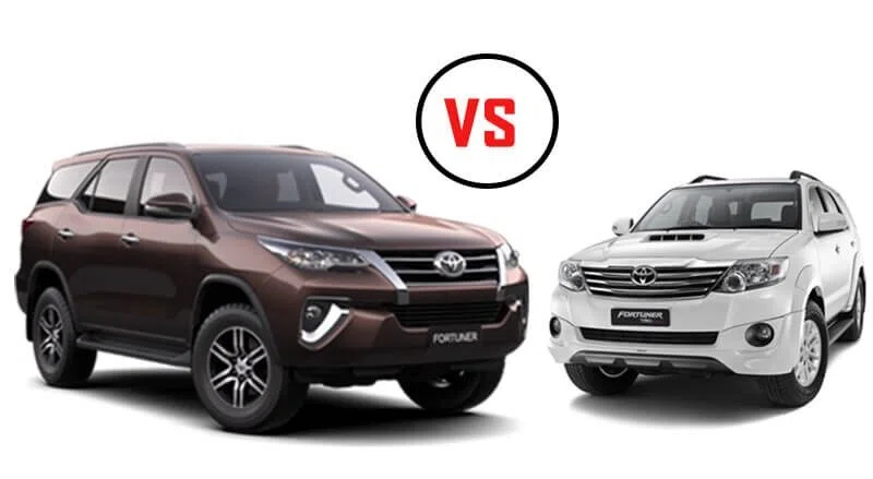 New Toyota Fortuner vs Old Fortuner Model - Comparison New Toyota Fortuner vs Old Fortuner Model - Comparison