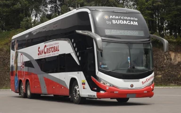 The new G8 arrive for the San Cristobal cooperative in Ecuador | Busworld Latin America 2023