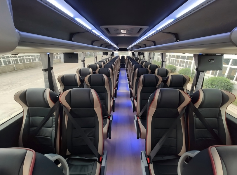 Long-Distance Luxury Coach Interior