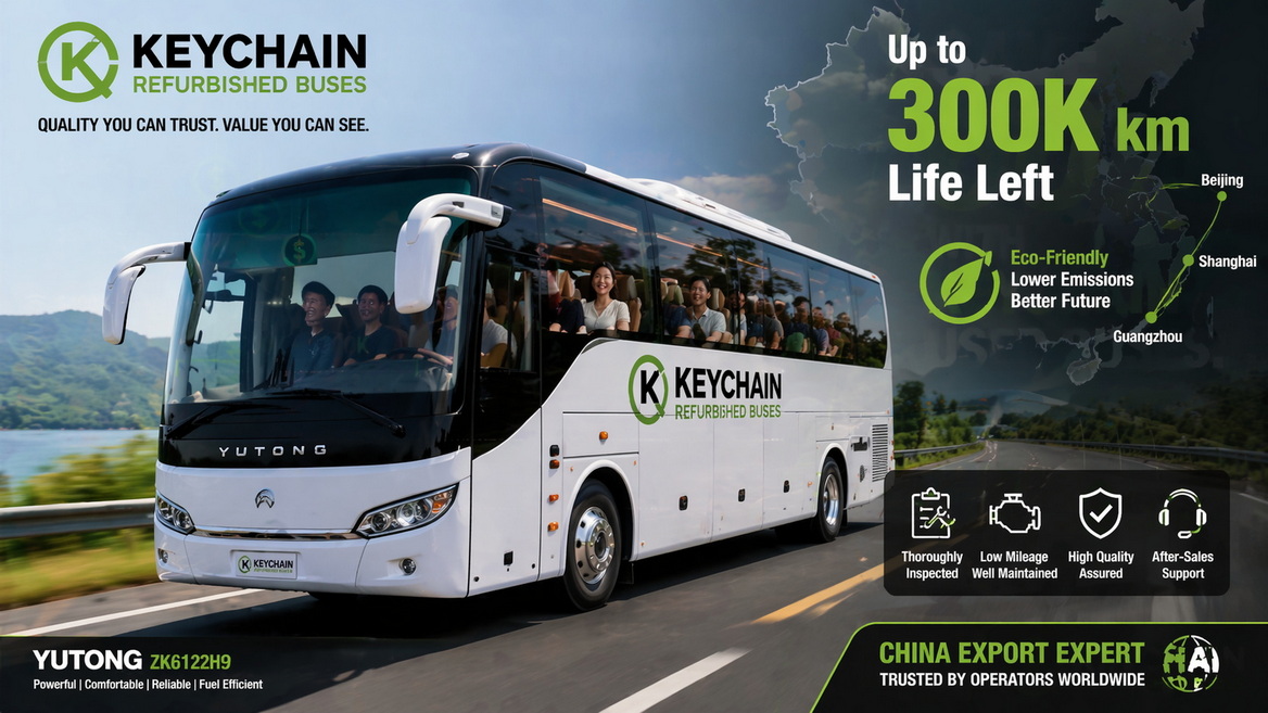 Refurbished KeyChain Bus In Action