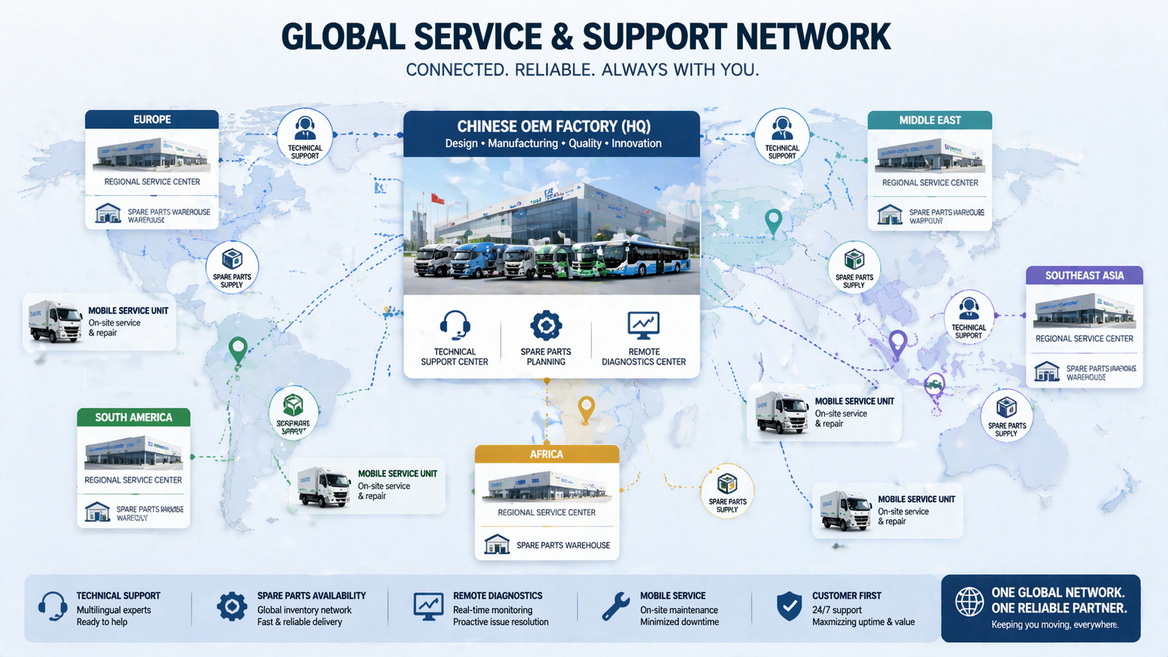After Sales Support Network For Commercial Vehicles