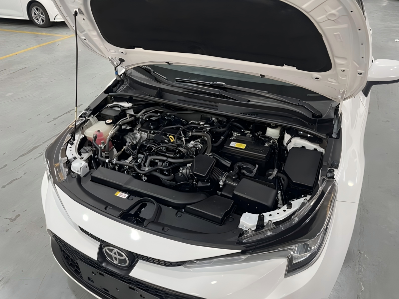 Pre-export inspection of used Toyota Levin hybrid vehicles