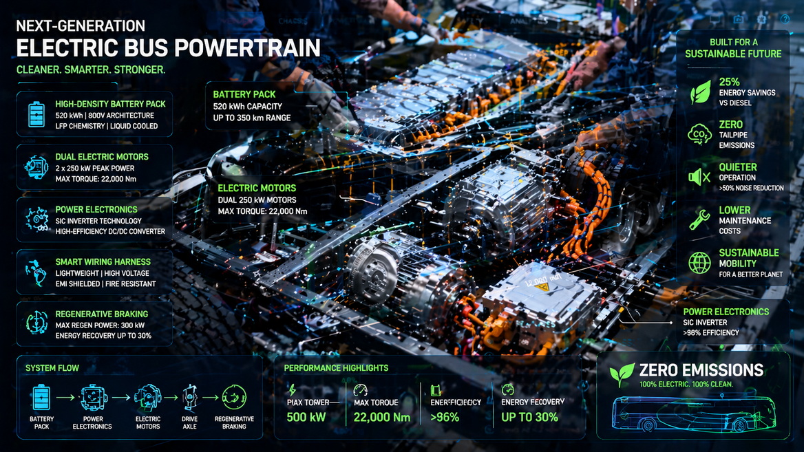 Electric Bus Battery Integration