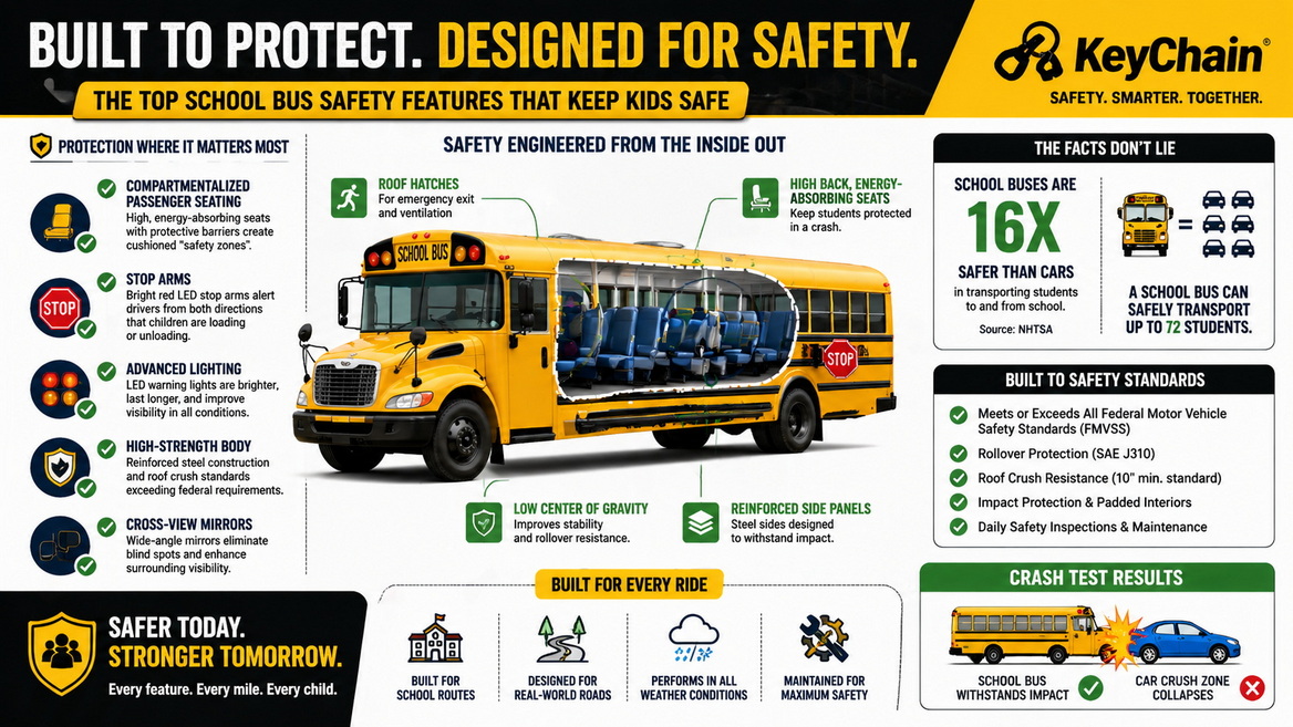 Safety Features Infographic