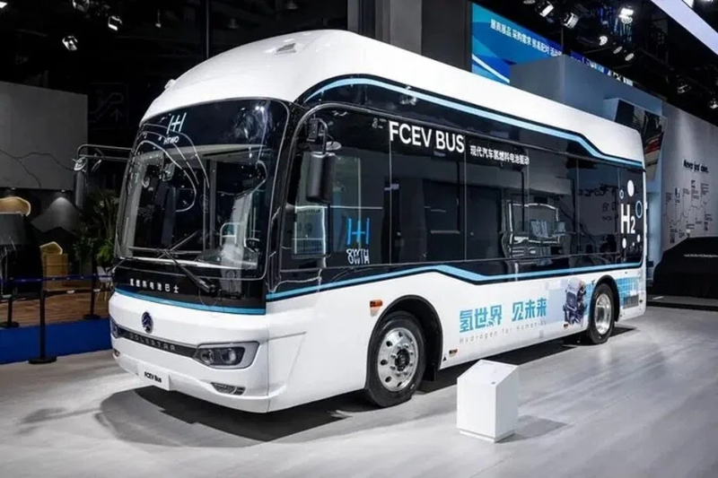 Hyundai's Hydrogen Fuel Cell-Powered 'Hydrogen Bus' to Run on Chinese Roads