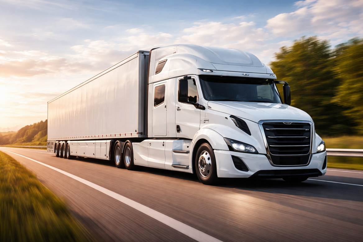 Aerodynamic Heavy Truck