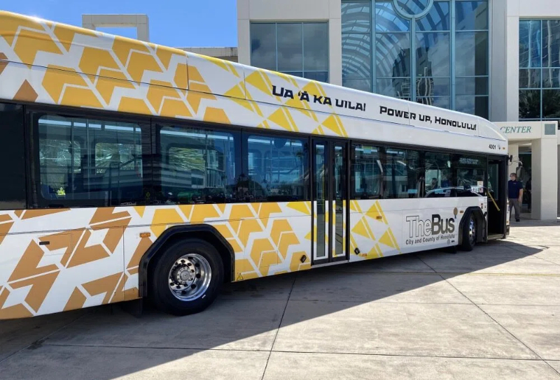 Pilot project pays infrastructure cost for bus fleets to go electric _ Hawai'i Public Radio Pilot project pays infrastructure cost for bus fleets to go electric _ Hawai'i Public Radio