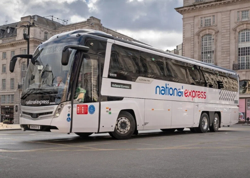 National Express Expands Coach Services Between London and the South Coast